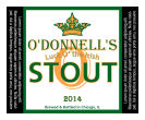 Luck O' The Irish Square Text Beer Labels